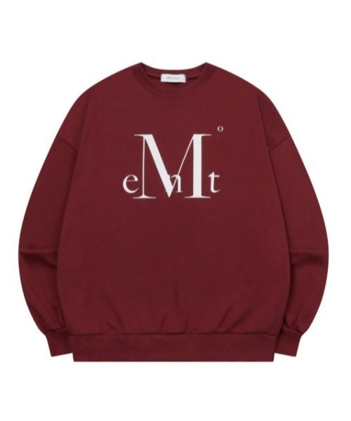 セール】【MUCENT】ブランド直輸入正規品/MUCENT ビッグロゴ ルーズ