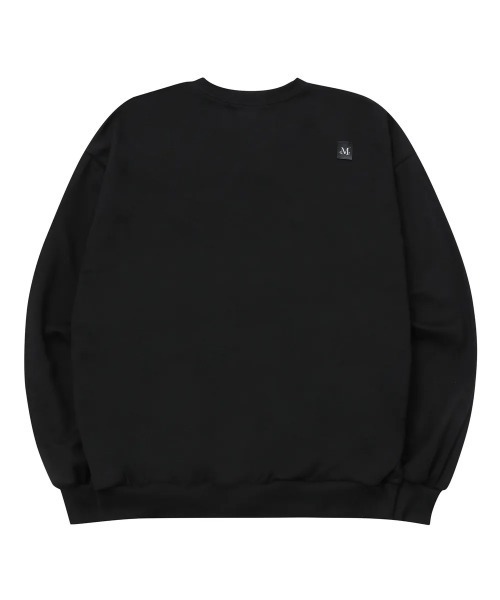 MUCENT（ムセント）の「◇MUCENT◇ブランド直輸入正規品/MUCENT ビッグロゴ ルーズフィット MTM BIG LOGO LOOSE FIT MTM（スウェット・レディース・ブラック/レッド/グレー・L/M）」の10枚目の写真