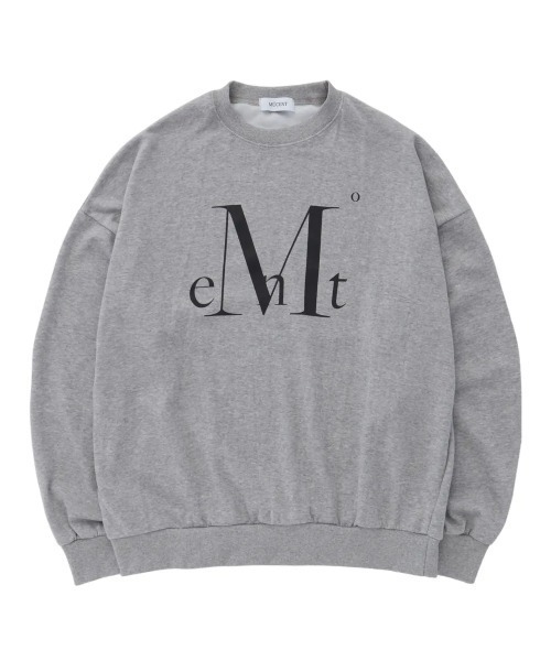 MUCENT（ムセント）の「◇MUCENT◇ブランド直輸入正規品/MUCENT ビッグロゴ ルーズフィット MTM BIG LOGO LOOSE FIT MTM（スウェット・レディース・ブラック/レッド/グレー・L/M）」の13枚目の写真