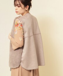 Sunauna（スーナウーナ）の「【3色展開】フェイクファーベスト（ベスト）」
