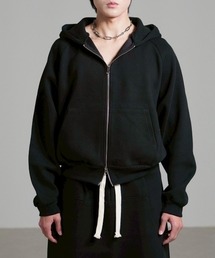 Chikashitsu +（チカシツプラス）の「【Chikashitsu +】heavy weight cotton cropped hoodie / 【チカシツプラス】ヘビーウェイトコットンクロップドパーカー（パーカー）」
