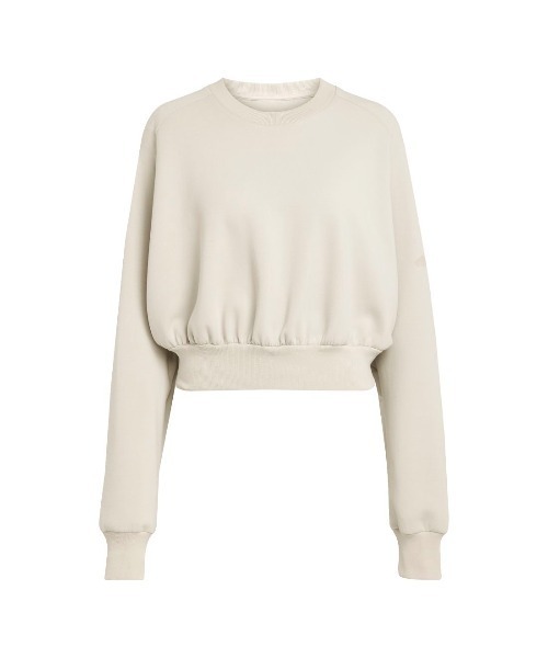 adidas（アディダス）の「アディダス adidas ALL SZN ソフト ラックス ルーズ スウェットシャツ（スウェット・レディース・オフホワイト/グリーン/ホワイト/ブラック/グリーン系その他・S/M/L/XL）」の14枚目の写真