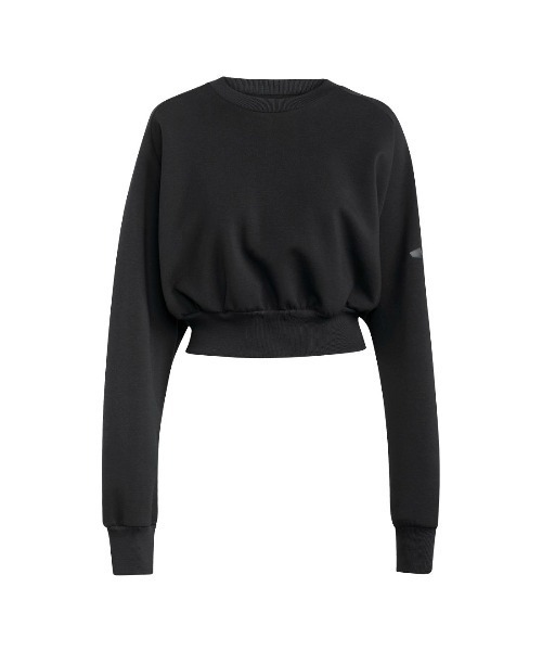 adidas（アディダス）の「アディダス adidas ALL SZN ソフト ラックス ルーズ スウェットシャツ（スウェット・レディース・オフホワイト/グリーン/ホワイト/ブラック/グリーン系その他・S/M/L/XL）」の21枚目の写真