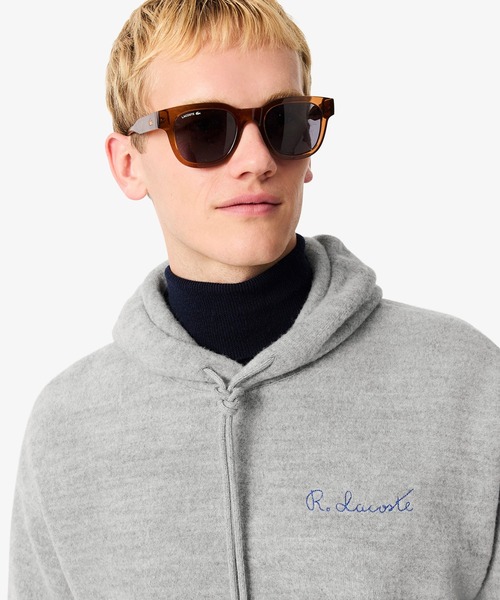 ラコステ（LACOSTE）/シグネチャーステッチスウェットフーディー セール】シグネチャーステッチスウェットフーディー（パーカー