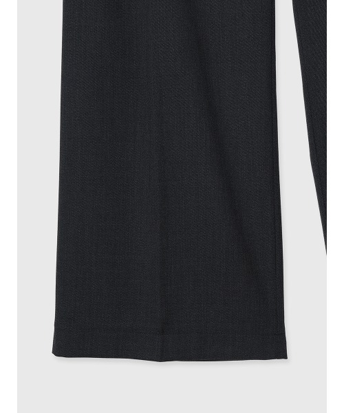 ベーシックタックワイドパンツ（スラックス）｜anuans（アニュアンス