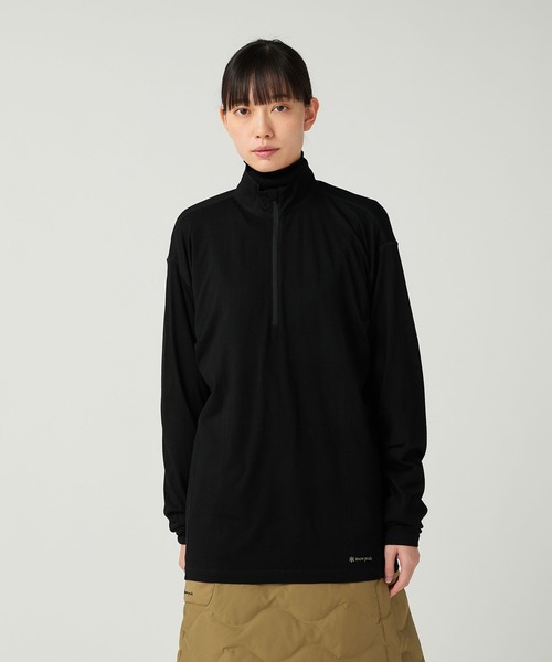 セール】Snow Peak / Merino Wool Half Zip Pullover メリノウール