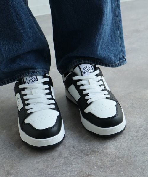 Kappa（カッパ）の「【Kappa/カッパ】レースアップ ローカット スニーカー（スニーカー・メンズ・レッド/ブラック・25.5cm/26.0cm/26.5cm/27.0cm）」の4枚目の写真