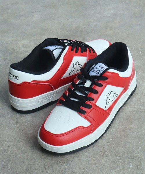 Kappa（カッパ）の「【Kappa/カッパ】レースアップ ローカット スニーカー（スニーカー・メンズ・レッド/ブラック・25.5cm/26.0cm/26.5cm/27.0cm）」の13枚目の写真