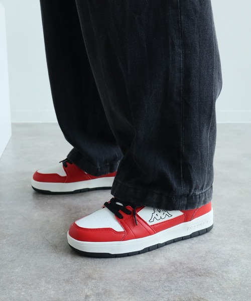 Kappa（カッパ）の「【Kappa/カッパ】レースアップ ローカット スニーカー（スニーカー・メンズ・レッド/ブラック・25.5cm/26.0cm/26.5cm/27.0cm）」の15枚目の写真