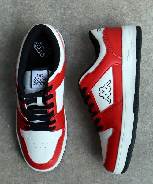 Kappa（カッパ）の「【Kappa/カッパ】レースアップ ローカット スニーカー（スニーカー・メンズ・レッド/ブラック・25.5cm/26.0cm/26.5cm/27.0cm）」の10枚目の写真