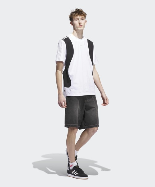 adidas（アディダス）の「タイショーン デニム ショートパンツ / ハーフパンツ / アディダスオリジナルス adidas Originals（その他パンツ・メンズ・ブラック・36inch/34inch/28inch/30inch/32inch/26inch/38inch）」の7枚目の写真