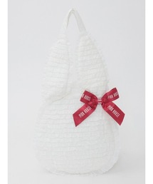 ピンクハウス　Teddyシルエットフリルバッグ　ピンク PINK HOUSE / Teddyシルエットフリルバッグ ピンク I-25-05-19