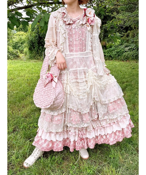 うさぎシルエットフリルバッグ（トートバッグ）｜PINK HOUSE（ピンク