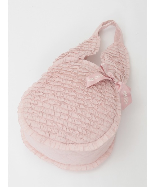 PINK HOUSE（ピンクハウス）の「うさぎシルエットフリルバッグ（トート