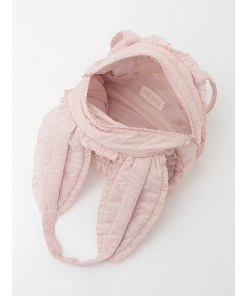 PINK HOUSE（ピンクハウス）の「うさぎシルエットフリルバッグ（トート