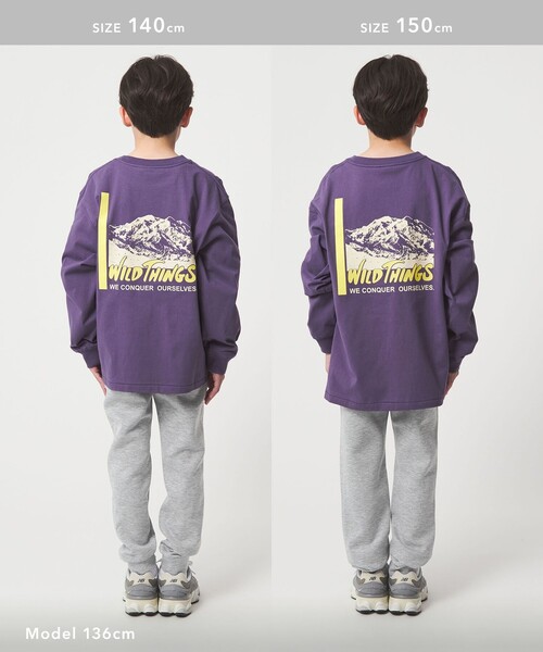 green label relaxing（グリーンレーベルリラクシング）の「アクティブパンツ （グレー）/ キッズ  100cm-160cm（その他パンツ・キッズ・ライトグレー・140cm/130cm/160cm/150cm/120cm/110cm/100cm）」の12枚目の写真