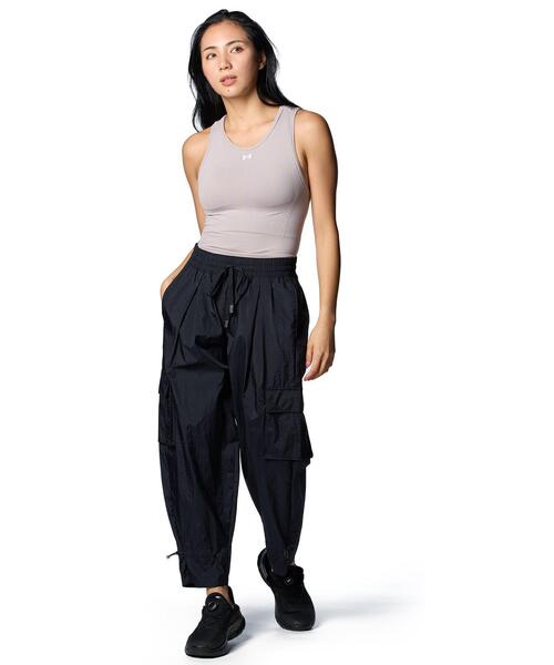 UNDER ARMOUR（アンダーアーマー）の「UAクリンクル ウーブン パンツ（トレーニング/レディース）（その他パンツ・レディース・ブラック・S/L/M/XL）」の3枚目の写真