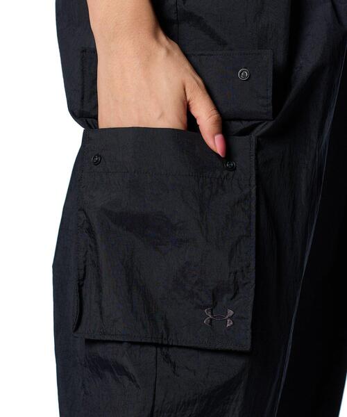 UNDER ARMOUR（アンダーアーマー）の「UAクリンクル ウーブン パンツ（トレーニング/レディース）（その他パンツ・レディース・ブラック・S/L/M/XL）」の7枚目の写真