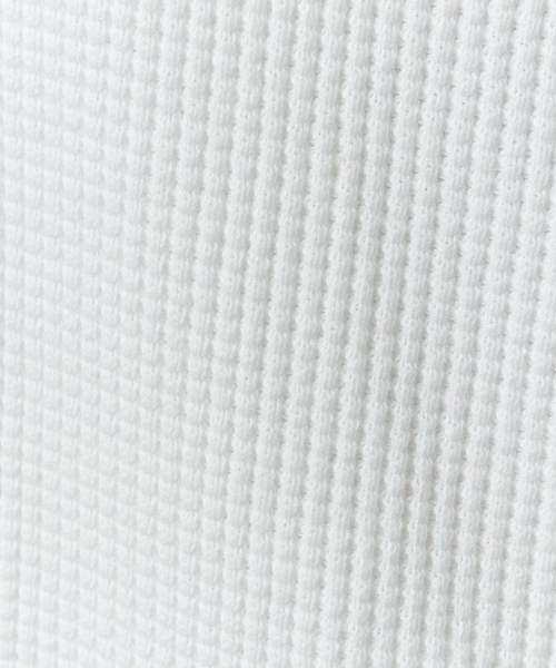 AMERICAN RAG CIE（アメリカンラグシー）の「AMERICAN RAG CIE　BIGコットンワッフルワンピース/212-AUH-L161-OP044（ワンピース・レディース・ホワイト/トップグレー・FREE）」の9枚目の写真