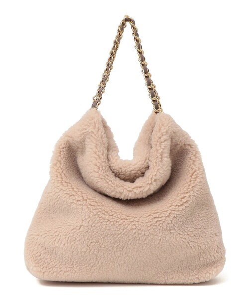 VIOLAd'ORO:ボア チェーン トート（トートバッグ）｜VIOLAd'ORO