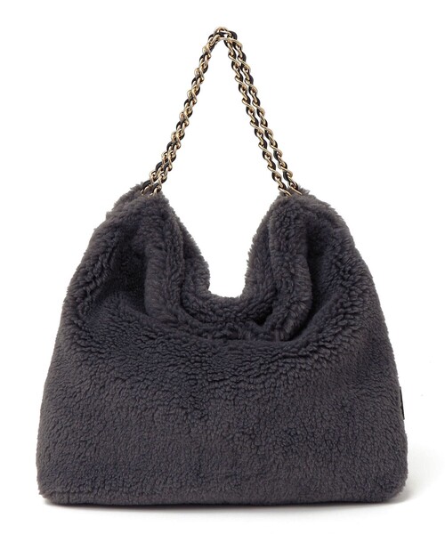 VIOLAd'ORO:ボア チェーン トート（トートバッグ）｜VIOLAd'ORO