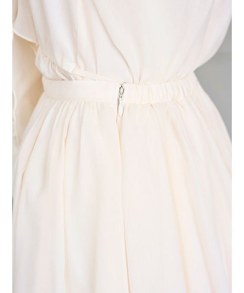 SNIDEL（スナイデル）の「シフォンフリルミニコンビワンピース（ワンピース・レディース・ラベンダー/アイボリー/ブラック・1/0）」の20枚目の写真