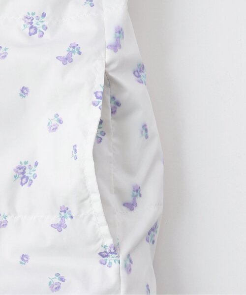 リバーシブル✨アナスイ ショート ダウンジャケット 黒 紫 M 毛 ダウン90% リバーシブルダウン(M(115-125cm) ラベンダー): キッズ - ナルミヤ