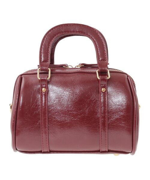 earth music&ecology（アースミュージックアンドエコロジー）の「ミニボストンバッグ（ハンドバッグ・レディース・レッド/ダークブラウン/ブラック・FREE）」の15枚目の写真