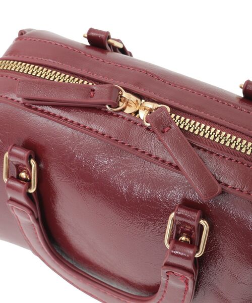 earth music&ecology（アースミュージックアンドエコロジー）の「ミニボストンバッグ（ハンドバッグ・レディース・レッド/ダークブラウン/ブラック・FREE）」の19枚目の写真