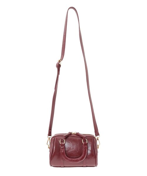 earth music&ecology（アースミュージックアンドエコロジー）の「ミニボストンバッグ（ハンドバッグ・レディース・レッド/ダークブラウン/ブラック・FREE）」の21枚目の写真