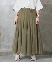 CLOVER DEPOT（クローバーデポ）の「チュールフレアスカート（CLOVER DEPOT）（スカート）」