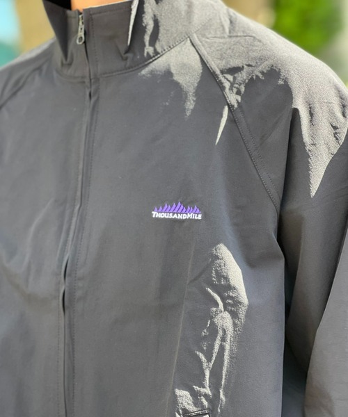 THOUSAND MILE（サウザンドマイル）の「【THOUSAND MILE】ZIP BLOUSON＆T-SHIRT＆PANTS SET UP（ブルゾン・メンズ・ブラック・MEDIUM/LARGE/X-LARGE）」の3枚目の写真