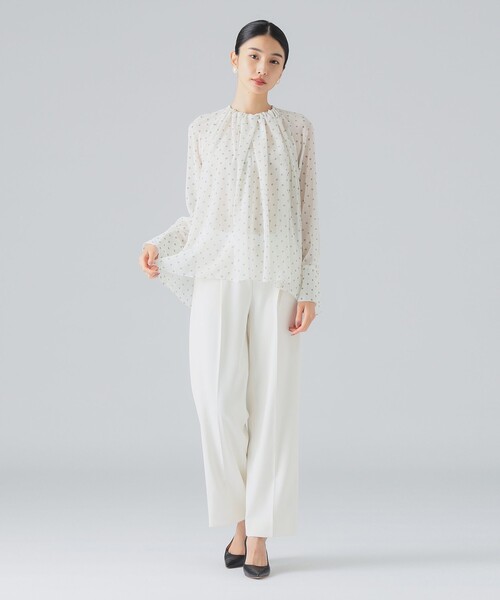EFFE BEAMS(エッフェビームス)の「グリッター ドット ブラウス(シャツ/ブラウス・レディース・ホワイト系その他5・36/38)」の2枚目の写真