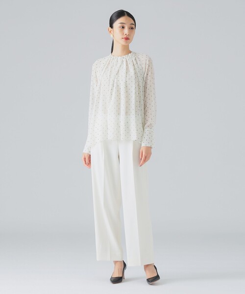 EFFE BEAMS(エッフェビームス)の「グリッター ドット ブラウス(シャツ/ブラウス・レディース・ホワイト系その他5・36/38)」の3枚目の写真