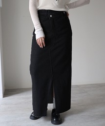 YENNA（イェンナ）の「【 YENNA Original Jeans 】クロスデザインスリットデニムスカート（デニムスカート）」