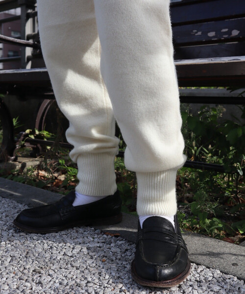 FREAK'S STORE(フリークスストア)の「Knit Jogger Pants/ニット ジョガーパンツ<セットアップ対応>(その他パンツ・レディース・グレー/オフホワイト/ネイビー・MEDIUM/SMALL)」の12枚目の写真