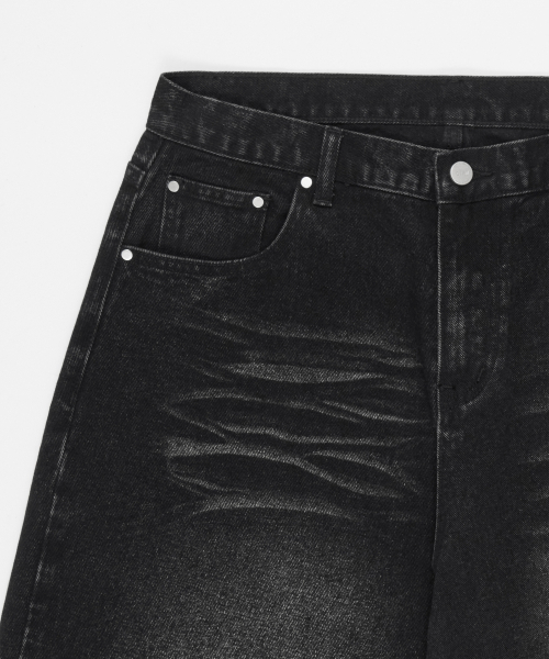 GLW(ジーエルダブリュ)の「デニムバミューダパンツブラック(その他パンツ・レディース・その他・SMALL/MEDIUM/LARGE)」の10枚目の写真