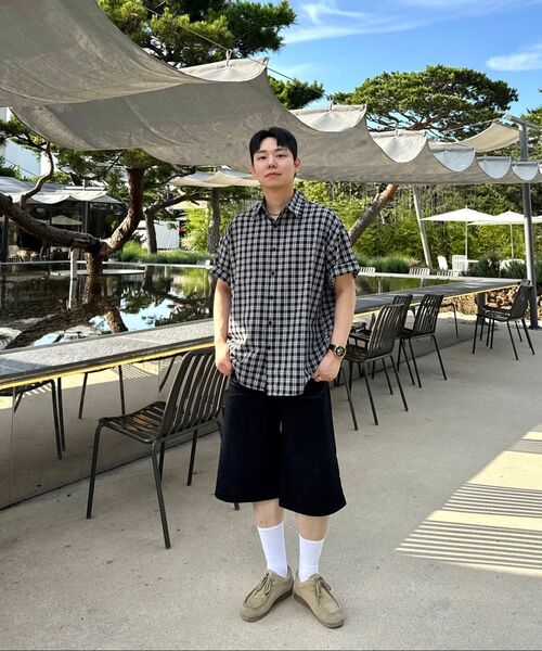 GLW(ジーエルダブリュ)の「デニムバミューダパンツブラック(その他パンツ・レディース・その他・SMALL/MEDIUM/LARGE)」の14枚目の写真