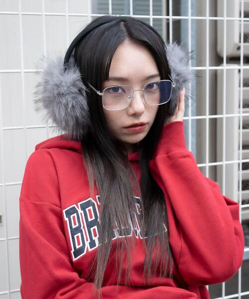 WEGO（ウィゴー）の「WEGO/ボリュームMIXファーイヤーマフ（イヤーマフ・レディース・ホワイト/ブラウン/グレー・FREE）」の11枚目の写真