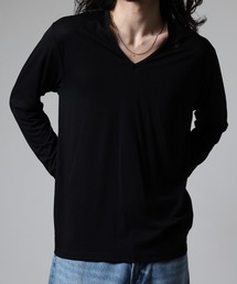 FUNALIVE（ファンアライブ）の「吸湿発熱インナー長袖Vネックシャツ（インナーウェア/肌着・メンズ）」