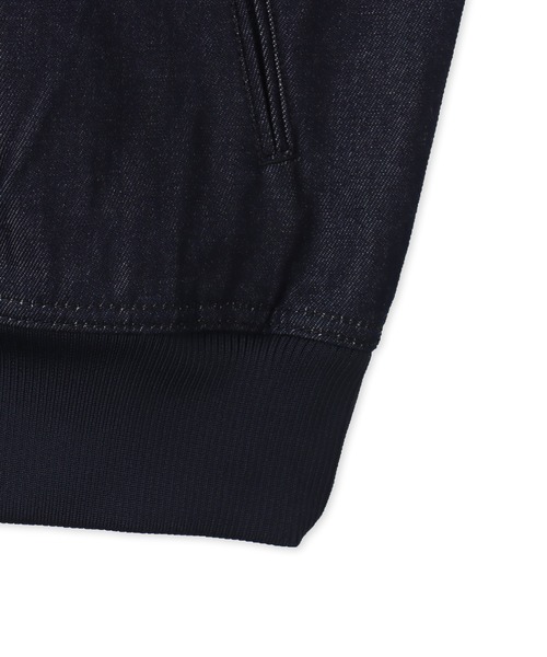 adidas(アディダス)の「adidas DENIM FIREBIRD TRACK TOP / アディダス デニム ファイヤー バード トラックトップ(その他アウター・メンズ・インディゴブルー・XL/L/M/XXL)」の8枚目の写真