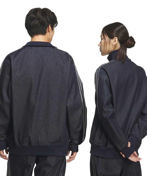 adidas(アディダス)の「adidas DENIM FIREBIRD TRACK TOP / アディダス デニム ファイヤー バード トラックトップ(その他アウター・メンズ・インディゴブルー・XL/L/M/XXL)」の12枚目の写真