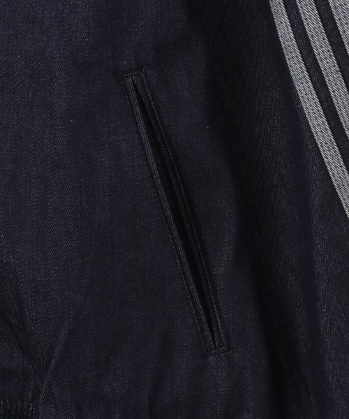 adidas(アディダス)の「adidas DENIM FIREBIRD TRACK TOP / アディダス デニム ファイヤー バード トラックトップ(その他アウター・メンズ・インディゴブルー・XL/L/M/XXL)」の7枚目の写真