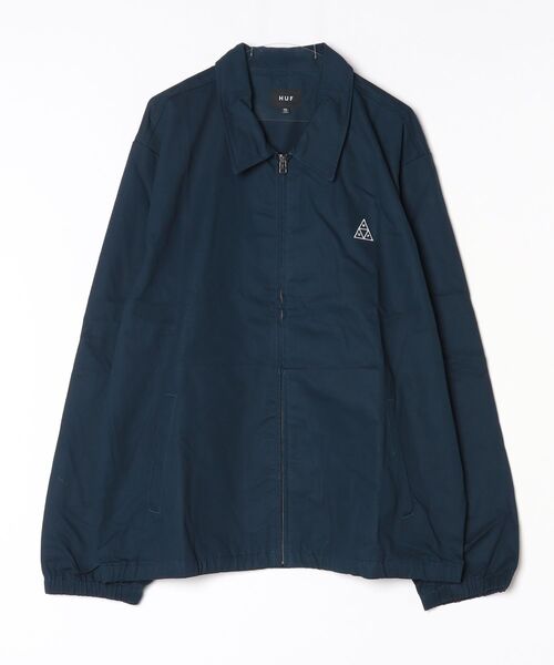 HUF（ハフ）の「【C-HUF2】【HUF/ハフ】HUF SET TT SHOP JACKET JK00441（その他アウター・メンズ・ネイビー/ブラック/ストーン・XX-LARGE/SMALL）」の2枚目の写真