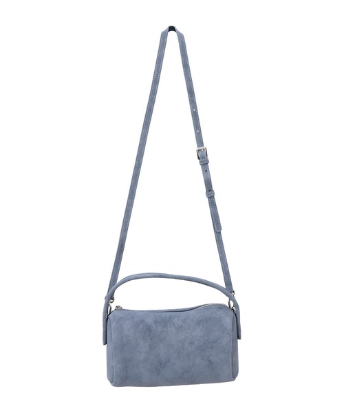 ISOOK（アイスー）の「2wayスエードバッグ(kiharu select) / ハンドバッグ ショルダーバッグ 斜め掛け ミニ スウェード ブルー ブラウン 青 茶（ハンドバッグ・レディース・ブルー/ブラウン・FREE）」の9枚目の写真