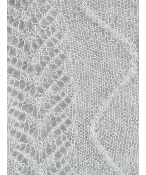 TSUHARU by Samansa Mos2（ツハルバイサマンサモスモス）の「モヘヤ混ケーブル柄シアーニットカーディガン（カーディガン/ボレロ・レディース・オフホワイト/ミント/ピンク・F）」の21枚目の写真