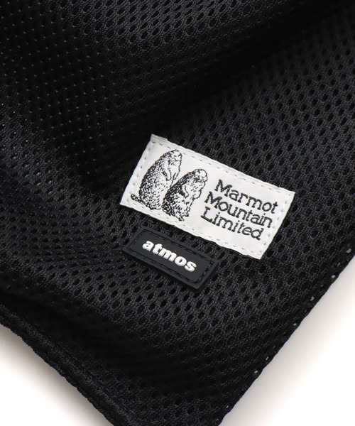 MARMOT(マーモット)の「Marmot x atmos Mesh Compact Tote / マーモット x アトモス メッシュ コンパクト トート 【SP】(ショルダーバッグ・メンズ・ブラック/ネイビー・ONE SIZE)」の5枚目の写真