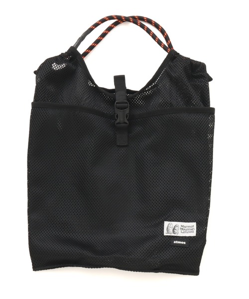 MARMOT(マーモット)の「Marmot x atmos Mesh Compact Tote / マーモット x アトモス メッシュ コンパクト トート 【SP】(ショルダーバッグ・メンズ・ブラック/ネイビー・ONE SIZE)」の15枚目の写真