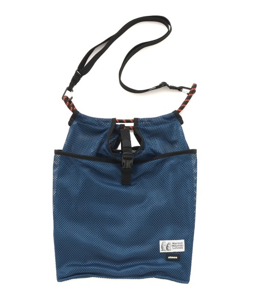 MARMOT(マーモット)の「Marmot x atmos Mesh Compact Tote / マーモット x アトモス メッシュ コンパクト トート 【SP】(ショルダーバッグ・メンズ・ブラック/ネイビー・ONE SIZE)」の17枚目の写真