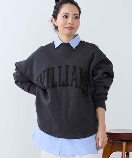 WILLIAMS'ロゴ裏起毛スウェット（スウェット）｜MICA&DEAL（マイカ